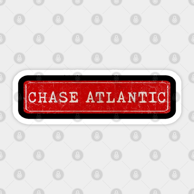 vintage retro plate Chase Atlantic Sticker by GXg.Smx